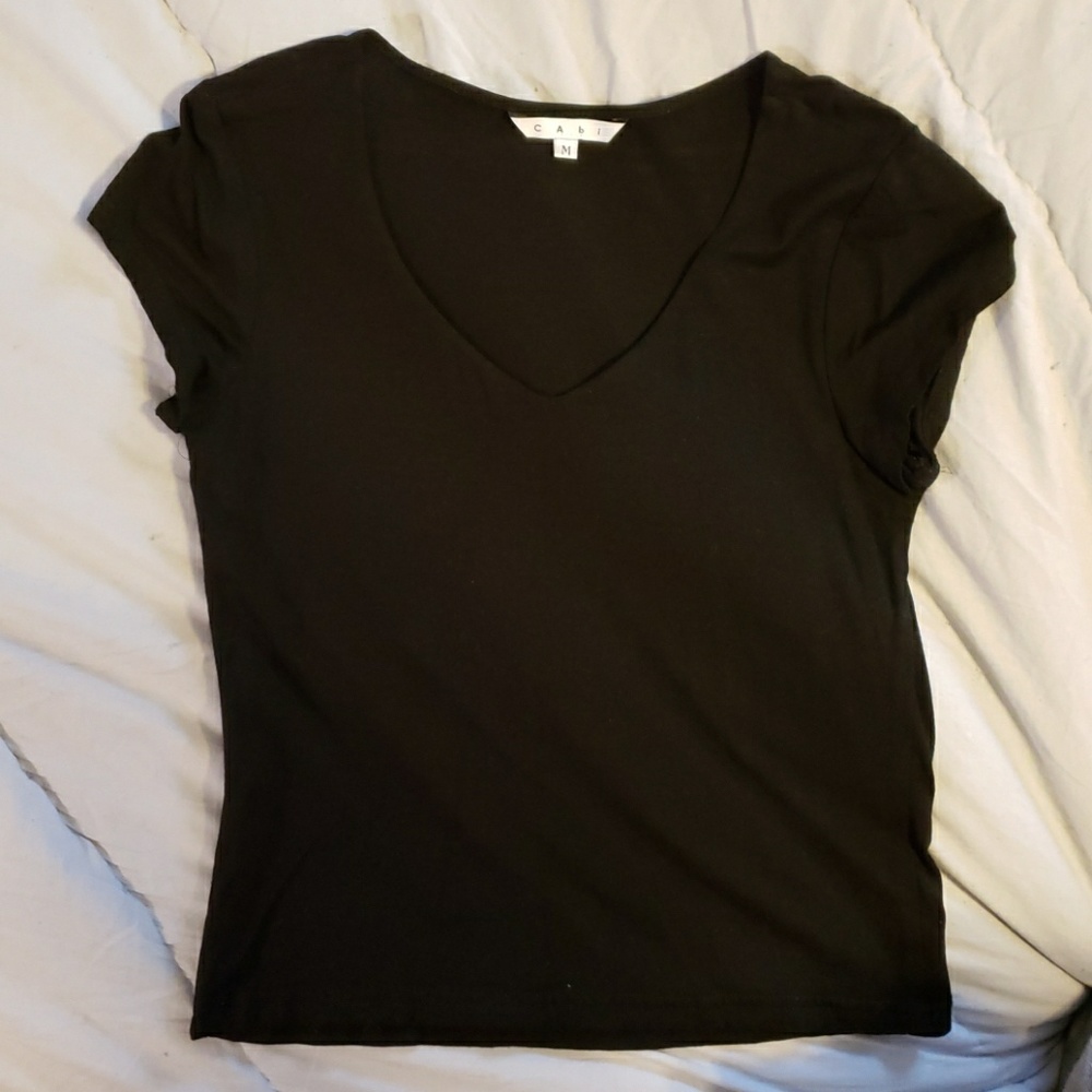 Cabi  black short sleeve t-shirt